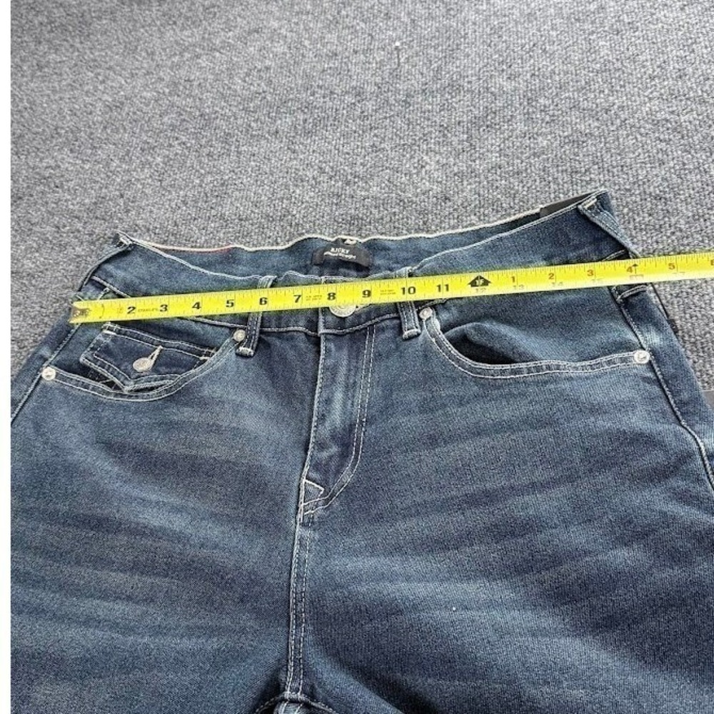 True Religion Ricky Relaxed Straight  30x34 Jeans Dark Woodland Wash NWT 700645 - Picture 9 of 16
